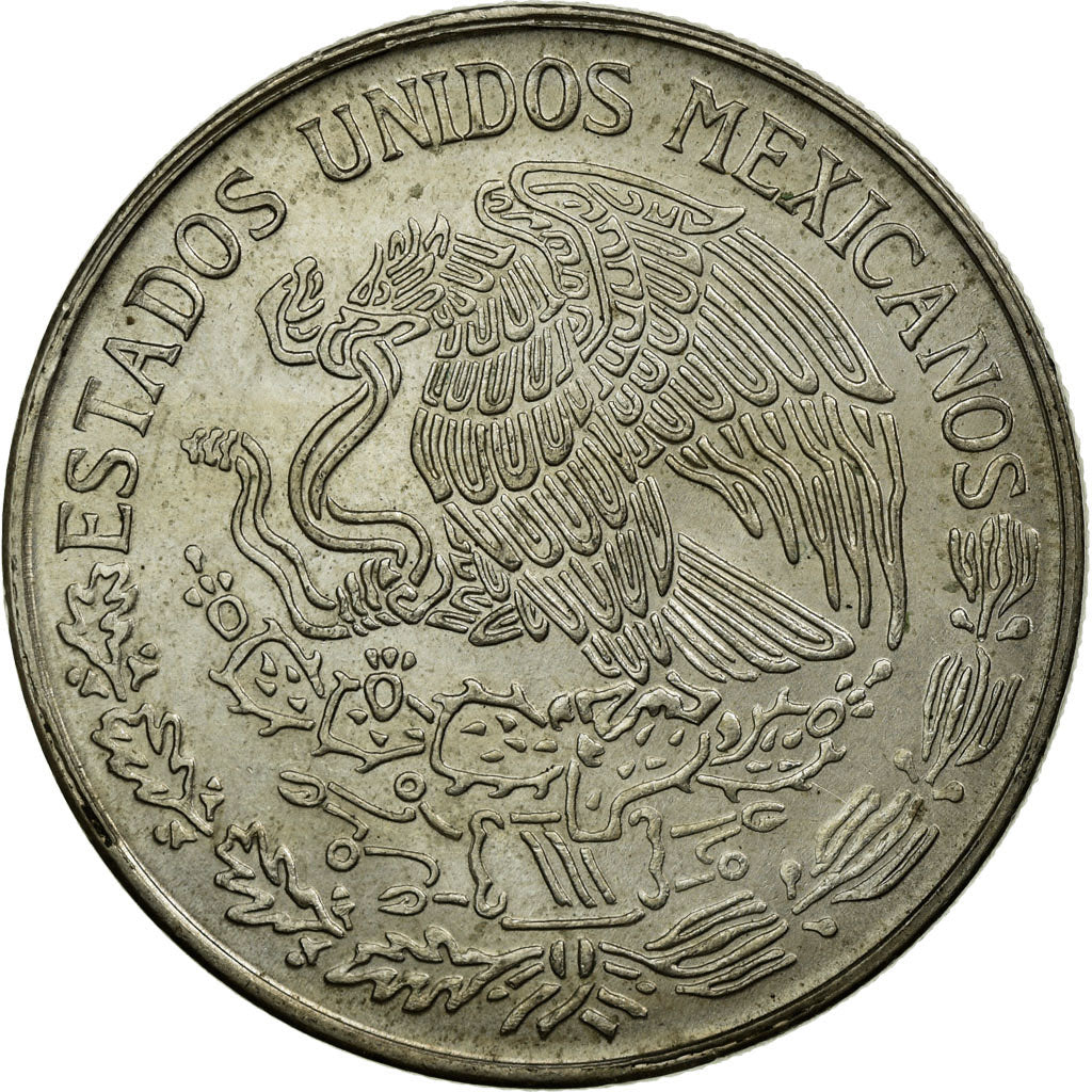 Moneta, Mexico, Peso, 1972, Mexico City, AU(55-58), Miedź-Nikiel, KM:460