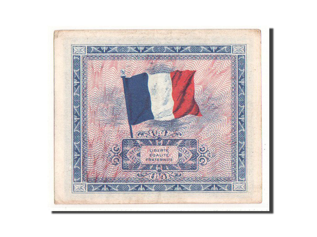 Banknote, France, 2 Francs, 1944 Flag/France, 1944, UNC(60-62), Fayette:VF17.1