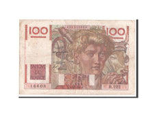 Billete, Francia, 100 Francs, 100 F 1945-1954 ''Jeune Paysan'', 1947, BC+