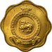 Coin, Sri Lanka, 10 Cents, 1971, British Royal Mint, AU(55-58), Nickel-Brass