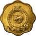 Coin, Sri Lanka, 10 Cents, 1971, British Royal Mint, AU(55-58), Nickel-Brass