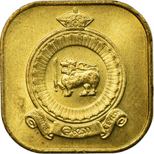 Coin, Sri Lanka, 5 Cents, 1971, British Royal Mint, AU(55-58), Nickel-Brass