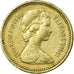 Coin, Great Britain, Elizabeth II, Pound, 1984, EF(40-45), Nickel-brass, KM:934