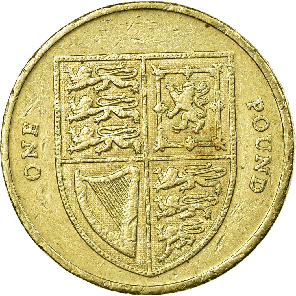 Coin, Great Britain, Elizabeth II, Pound, 2010, British Royal Mint, EF(40-45)