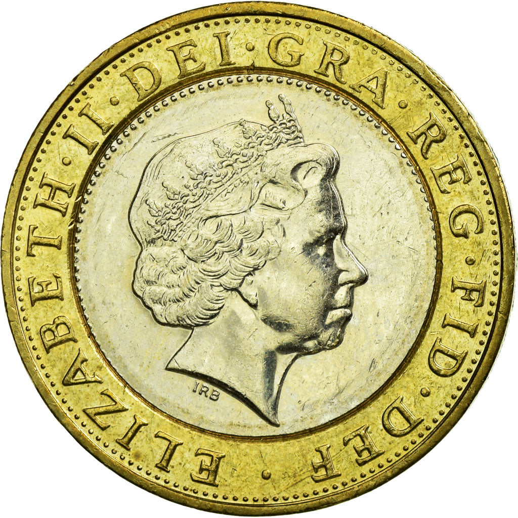 Coin, Great Britain, 2 Pounds, 2015, AU(55-58), Bi-Metallic