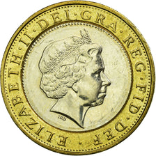 Coin, Great Britain, 2 Pounds, 2015, AU(55-58), Bi-Metallic