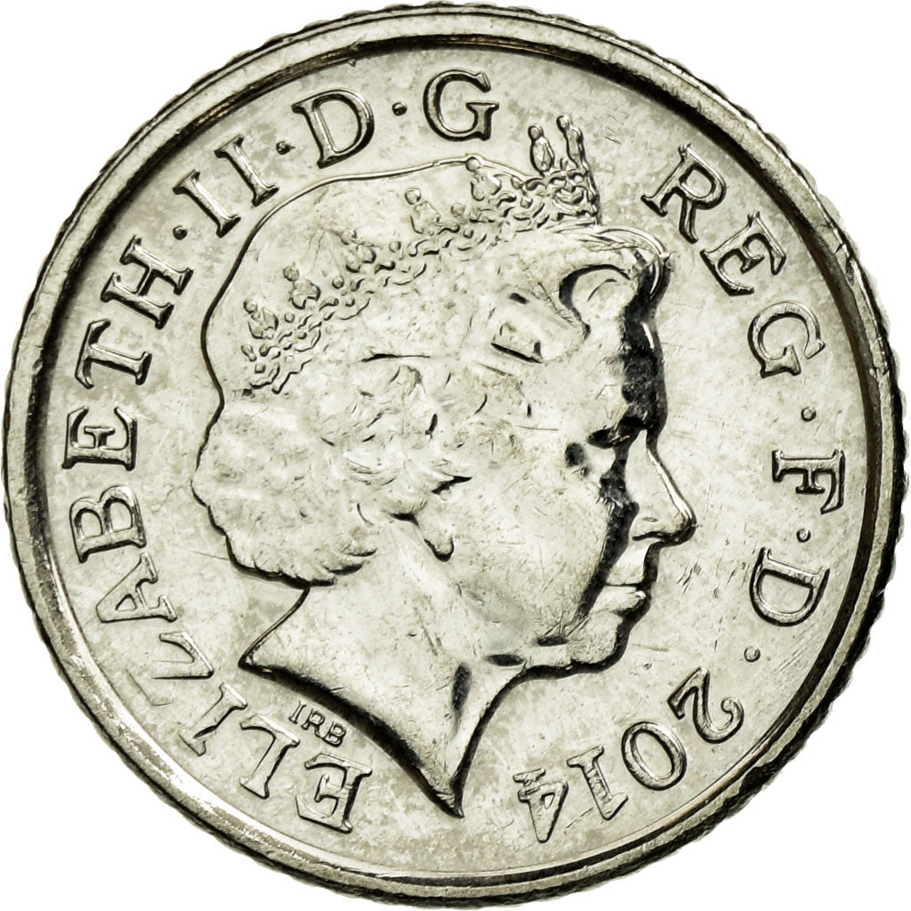 Monnaie, Grande-Bretagne, 5 Pence, 2014, SUP, Nickel plated steel