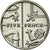 Moneta, Gran Bretagna, 5 Pence, 2014, SPL-, Acciaio placcato nichel