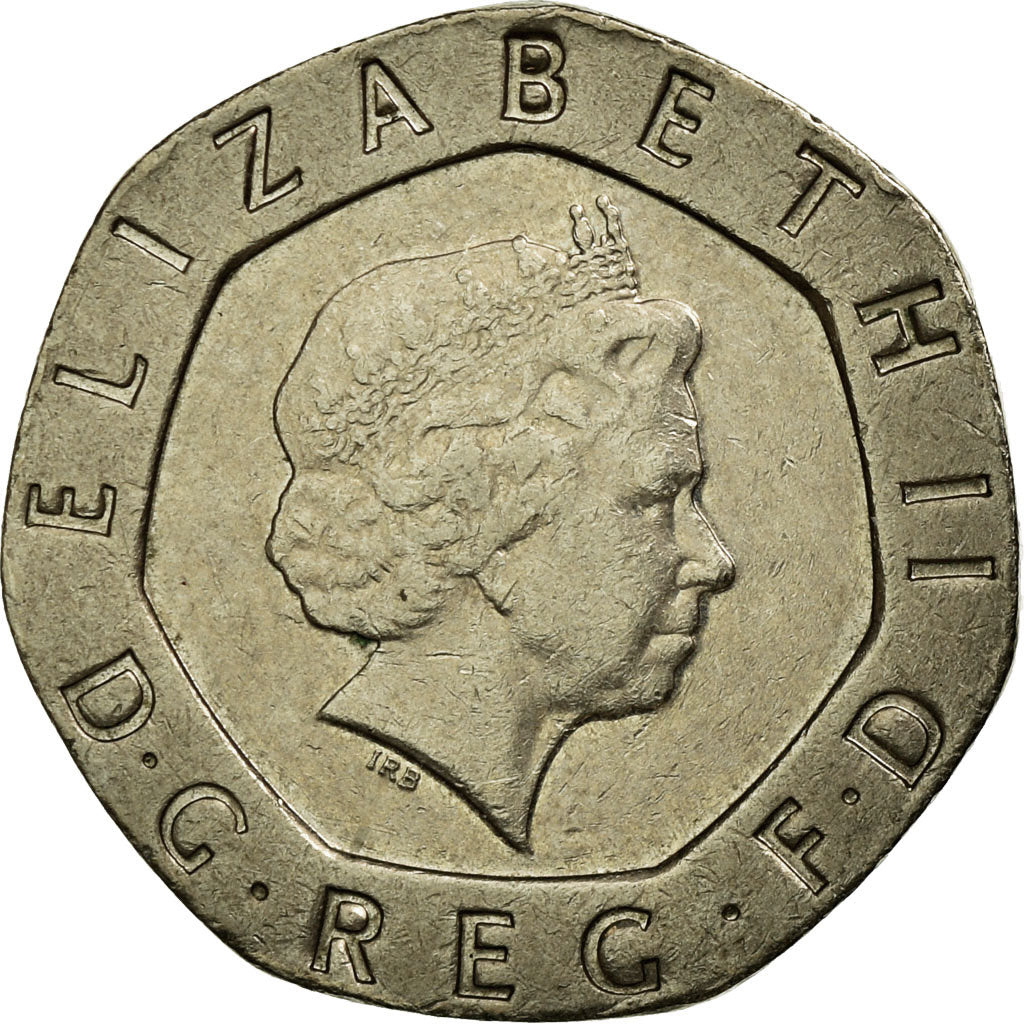 Coin, Great Britain, Elizabeth II, 20 Pence, 2005, EF(40-45), Copper-nickel