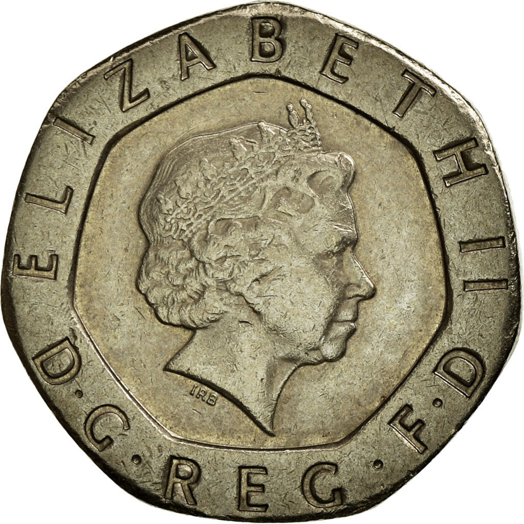 Coin, Great Britain, Elizabeth II, 20 Pence, 2005, EF(40-45), Copper-nickel
