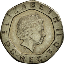Coin, Great Britain, Elizabeth II, 20 Pence, 2005, EF(40-45), Copper-nickel