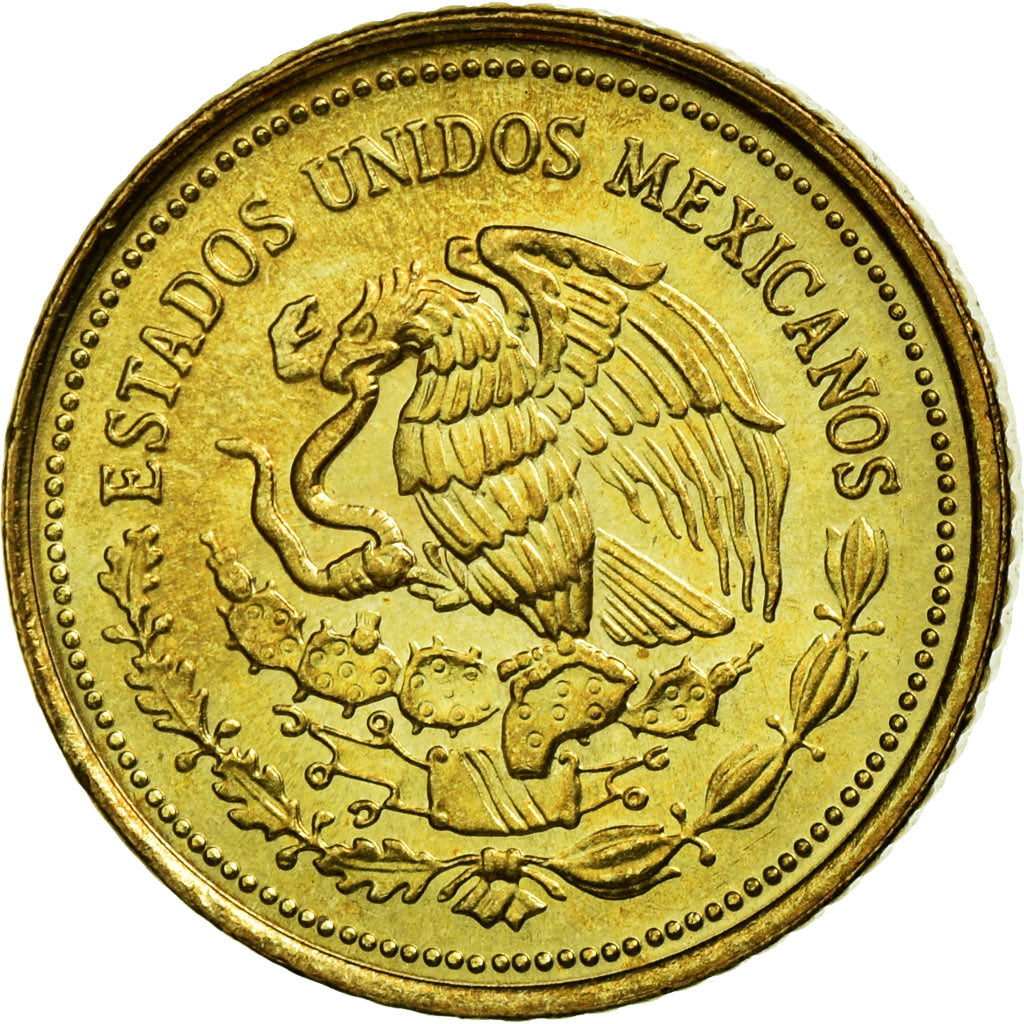 Moneta, Mexico, 20 Pesos, 1985, Mexico City, AU(55-58), Mosiądz, KM:508