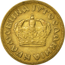 Münze, Jugoslawien, Petar II, 2 Dinara, 1938, SS, Aluminum-Bronze, KM:20