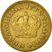 Moneda, Yugoslavia, Petar II, 2 Dinara, 1938, MBC, Aluminio - bronce, KM:20