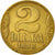 Coin, Yugoslavia, Petar II, 2 Dinara, 1938, EF(40-45), Aluminum-Bronze, KM:20