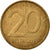 Moneta, Belgia, Albert II, 20 Francs, 20 Frank, 1998, Brussels, EF(40-45)