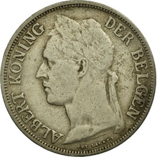 Moeda, Congo Belga, Franc, 1928, VF(20-25), Cobre-níquel, KM:21