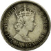 Monnaie, Mauritius, Elizabeth II, 1/4 Rupee, 1975, TB+, Copper-nickel, KM:36