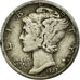 Coin, United States, Mercury Dime, Dime, 1927, U.S. Mint, Philadelphia