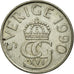 Monnaie, Suède, Carl XVI Gustaf, 5 Kronor, 1990, TTB, Copper-nickel, KM:853