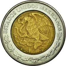 Moneta, Messico, Peso, 1998, Mexico City, MB+, Bi-metallico, KM:603