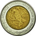 Moneta, Messico, Peso, 1998, Mexico City, MB+, Bi-metallico, KM:603