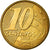 Monnaie, Brésil, 10 Centavos, 2004, TTB, Bronze Plated Steel, KM:649.2