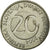Moneda, Eslovenia, 20 Tolarjev, 2004, Kremnica, MBC, Cobre - níquel, KM:51