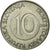 Coin, Slovenia, 10 Tolarjev, 2004, EF(40-45), Copper-nickel, KM:41