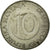 Coin, Slovenia, 10 Tolarjev, 2005, EF(40-45), Copper-nickel, KM:41
