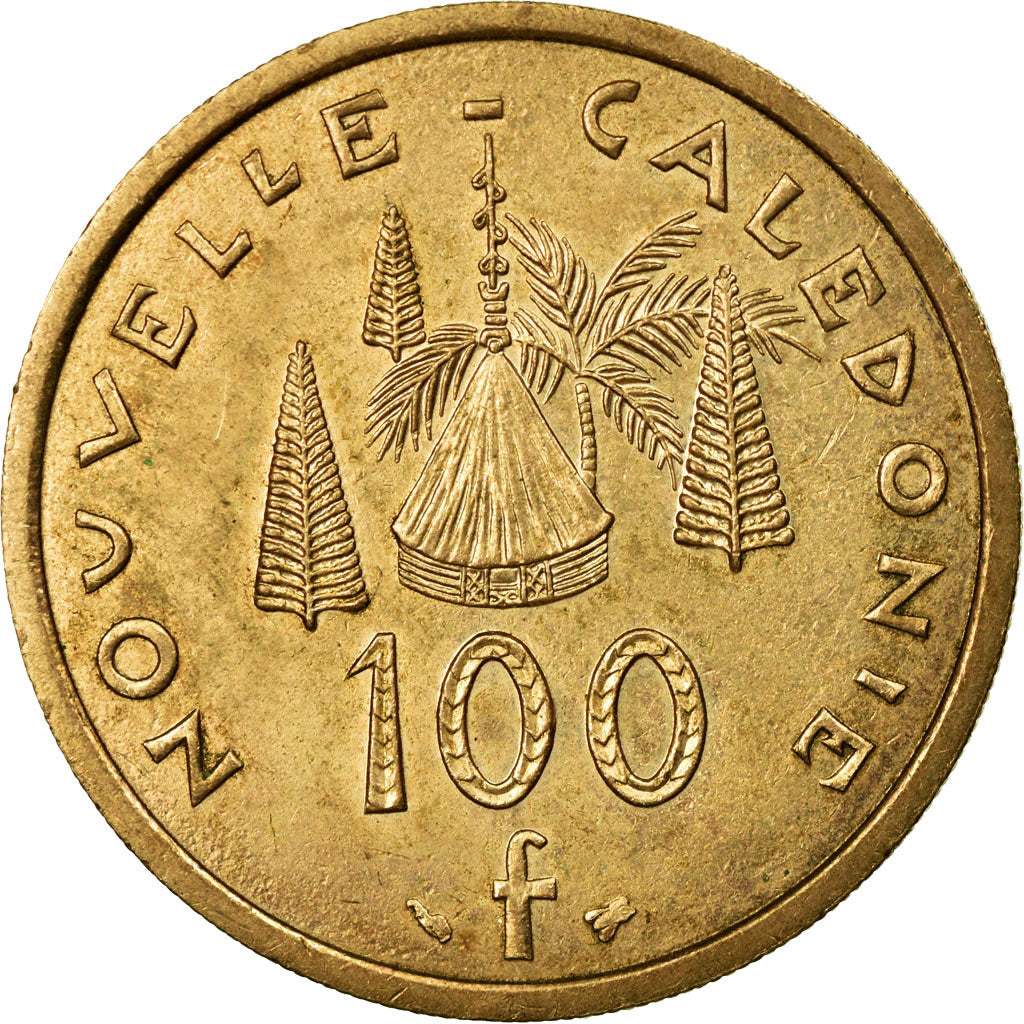 Coin, New Caledonia, 100 Francs, 2000, Paris, EF(40-45), Nickel-Bronze, KM:15