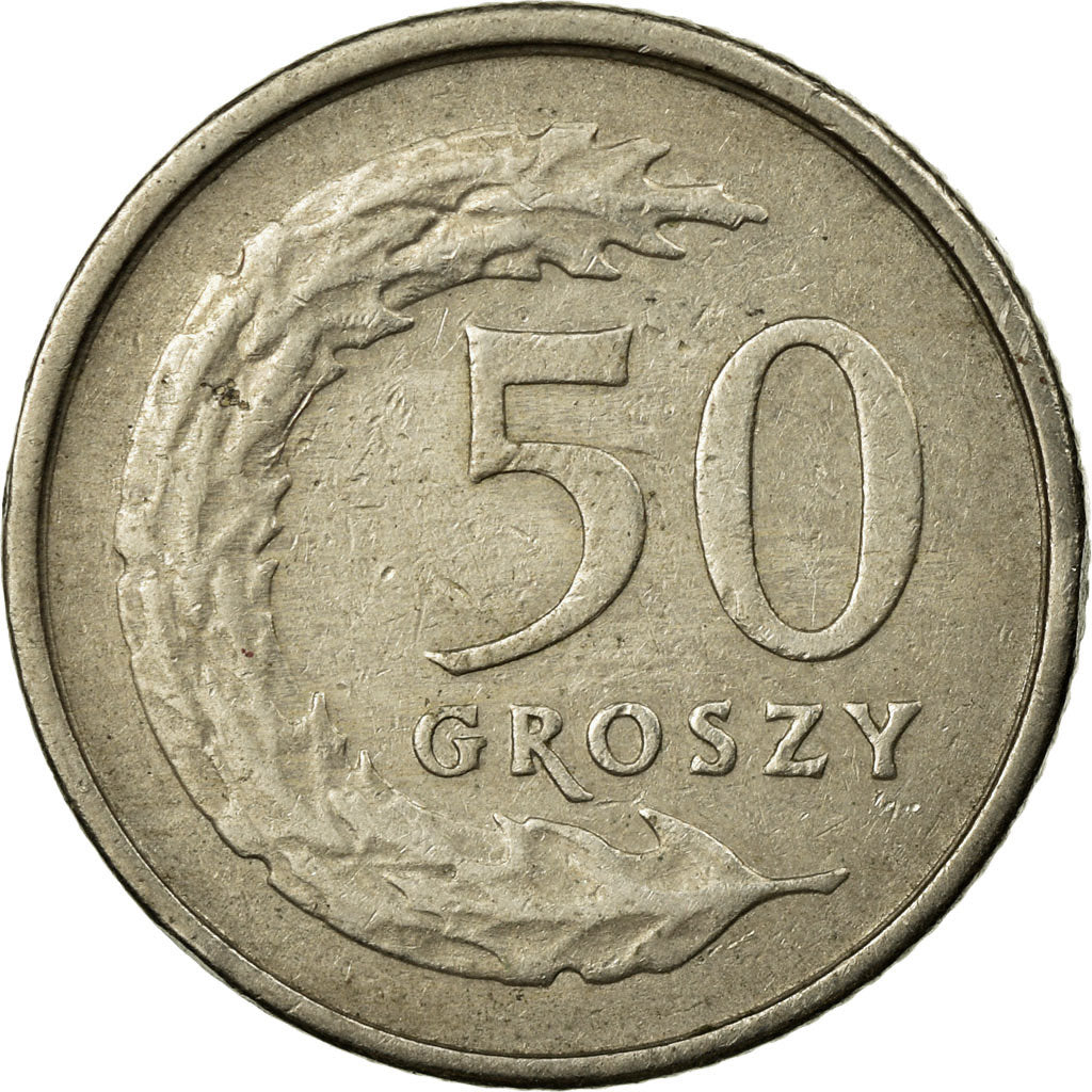 Moneta, Polska, 20 Groszy, 1990, Warsaw, EF(40-45), Miedź-Nikiel, KM:280