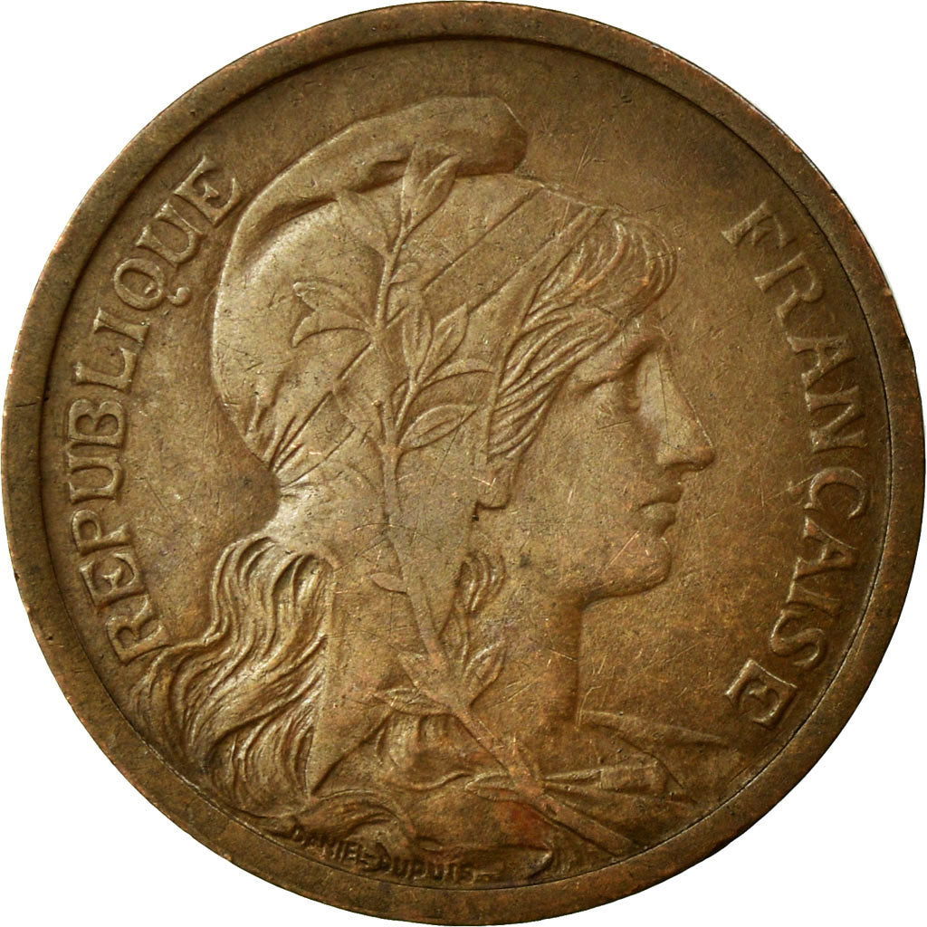 Monnaie, France, Dupuis, 2 Centimes, 1903, Paris, TB+, Bronze, Gadoury:107