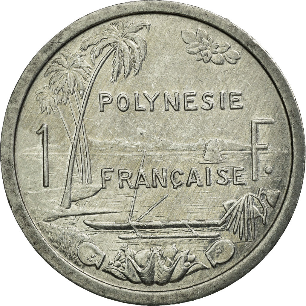 Coin, French Polynesia, Franc, 1996, Paris, EF(40-45), Aluminum, KM:11