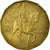 Coin, Czech Republic, 20 Korun, 1993, EF(40-45), Brass plated steel, KM:5