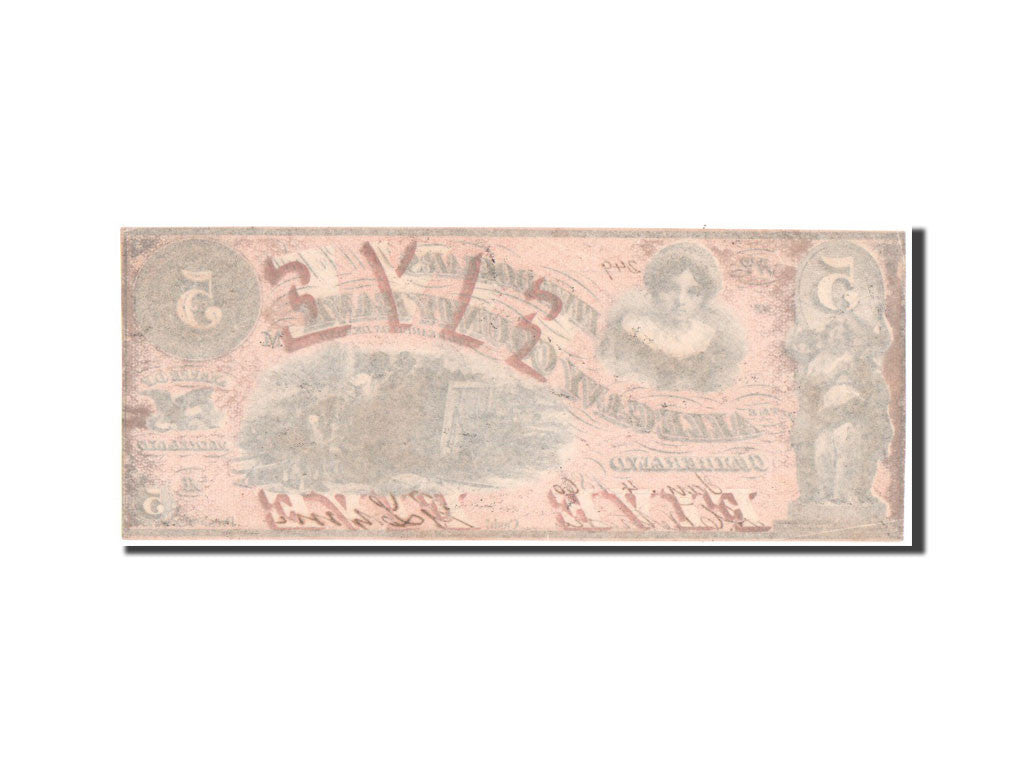 Banknote, United States, 5 Dollars, 1860, UNC(63)