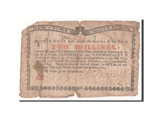 United States, 2 Shillings, 1755, F(12-15)