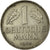 Coin, GERMANY - FEDERAL REPUBLIC, Mark, 1958, Munich, EF(40-45), Copper-nickel