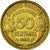 Munten, Frankrijk, Morlon, 50 Centimes, 1938, Paris, ZF, Aluminum-Bronze