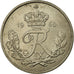Moneta, Danimarca, Frederik IX, 25 Öre, 1960, Copenhagen, BB, Rame-nichel