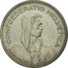 Coin, Switzerland, 5 Francs, 1986, Bern, EF(40-45), Copper-nickel, KM:40a.3