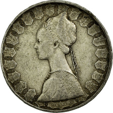 Coin, Italy, 500 Lire, 1959, Rome, EF(40-45), Silver, KM:98