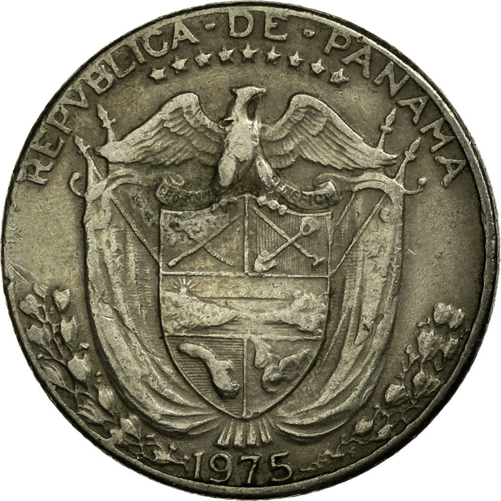 Monnaie, Panama, 1966 dates struck at US Mint in San Francisco., 1/4 Balboa