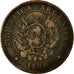 Coin, Argentina, 2 Centavos, 1890, VF(20-25), Bronze, KM:33