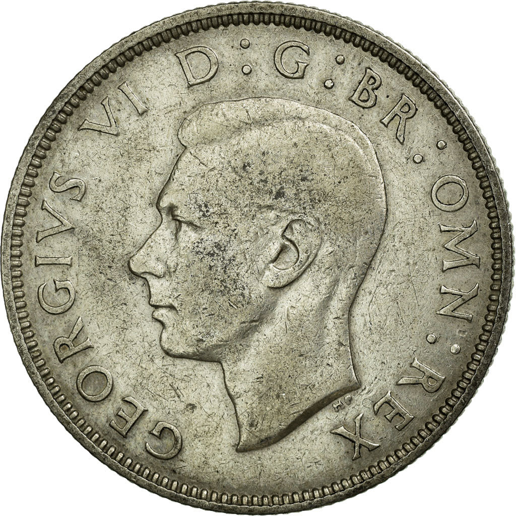 Coin, Great Britain, George VI, Florin, Two Shillings, 1940, EF(40-45), Silver