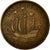 Moneta, Wielka Brytania, George VI, 1/2 Penny, 1937, EF(40-45), Bronze, KM:844