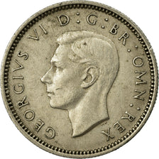 Coin, Great Britain, George VI, 6 Pence, 1947, EF(40-45), Copper-nickel, KM:862