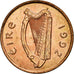 Coin, IRELAND REPUBLIC, 2 Pence, 1992, AU(50-53), Copper Plated Steel, KM:21a