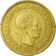 Munten, Denemarken, Margrethe II, 20 Kroner, 1990, Copenhagen, ZF