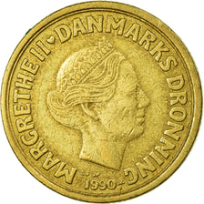 Coin, Denmark, Margrethe II, 20 Kroner, 1990, Copenhagen, EF(40-45)